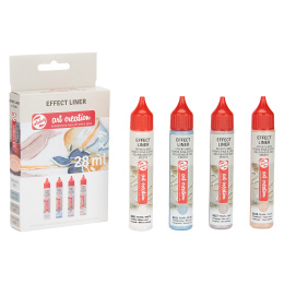 Effect Liner Set 4 x 28 ml Specialties Pearl i gruppen Skapande & Hobby / Skapa / Hobbyfärg hos Pen Store (127516)