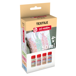 Textilfärg Set 4 x 50 ml Pastel i gruppen Skapande & Hobby / Skapa / Textilfärg och textilpennor hos Pen Store (127584)