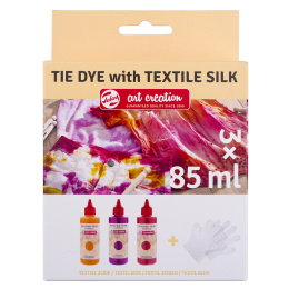 Tie Dye Set 3 x 85 ml Rosa i gruppen Skapande & Hobby / Skapa / Textilfärg och textilpennor hos Pen Store (127713)