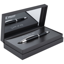 Capless Reservoar Black/Rhodium Broad i gruppen Pennor / Fine Writing / Reservoarpennor hos Pen Store (127728)