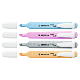 Swing Cool Pastel 4-pack no 3 i gruppen Pennor / Märkning och kontor / Överstrykning hos Pen Store (127787)