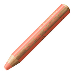 Woody 3-in-1 Färgpennor Pastell 6-set + vässare (3 år+) i gruppen Kids / Barnpennor / Färgpennor för barn hos Pen Store (127789)