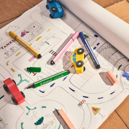 Trio Scribbi Tuschpennor 8-pack i gruppen Kids / Barnpennor / Tuschpennor för barn  hos Pen Store (127797)