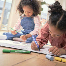Trio Scribbi Tuschpennor 8-pack i gruppen Kids / Barnpennor / Tuschpennor för barn  hos Pen Store (127797)
