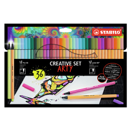 Creative Set Arty 36-pack i gruppen Pennor / Konstnärspennor / Tuschpennor hos Pen Store (127818)