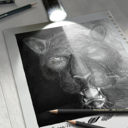 PITT Graphite Matt Blyertspenna 11-set i gruppen Konstnärsmaterial / Kritor och blyerts / Grafit och blyerts hos Pen Store (127915)