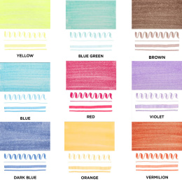 Mildliner 15-pack i gruppen Pennor / Konstnärspennor / Illustrationsmarkers hos Pen Store (127933)