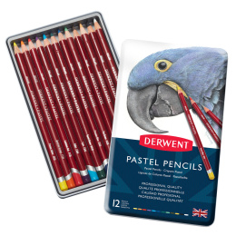 Pastel Färgpennor 12-set i gruppen Konstnärsmaterial / Färger / Pastell hos Pen Store (128186)