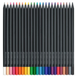 Färgpennor Black Edition 24-set i gruppen Pennor / Konstnärspennor / Färgpennor hos Pen Store (128254)