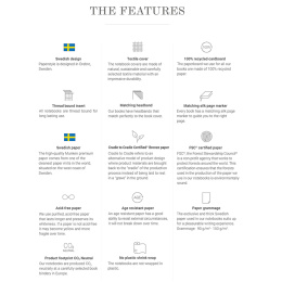 5-årsdagbok A5 Nature i gruppen Papper & Block / Skriva och anteckna / Dagböcker hos Pen Store (128480)