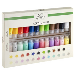 Akrylfärg 24-set (22 ml) i gruppen Konstnärsmaterial / Konstnärsfärger / Akrylfärg hos Pen Store (128545)