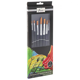 Penslar Synthetic 7-set i gruppen Konstnärsmaterial / Penslar / Penselset hos Pen Store (128555)