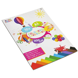 Färgad Kartong 300g A3 10-pack i gruppen Kids / Barnpyssel och kreativitet / Pysselpapper och ritblock hos Pen Store (128573)