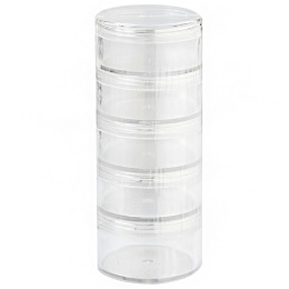 Stapelbara förvaringslådor 5-pack i gruppen Skapande & Hobby / Organisera / Förvaringslådor hos Pen Store (128591)