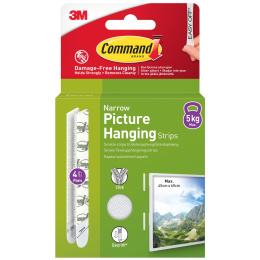 Command Tavelupphängning Strips Narrow i gruppen Skapande & Hobby / Organisera / Ramar / Tavelupphängning hos Pen Store (128610)