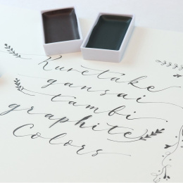 Gansai Tambi Akvarell 6-set Graphite Colors i gruppen Konstnärsmaterial / Konstnärsfärger / Akvarellfärg / Akvarellfärg i kopp hos Pen Store (128725)