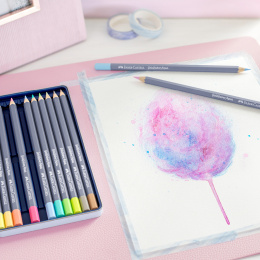 Goldfaber Aqua Akvarellpennor 12-set Pastell i gruppen Pennor / Konstnärspennor / Akvarellpennor hos Pen Store (128726)