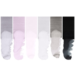 Goldfaber Aqua Dual Marker 6-set Shades of Grey i gruppen Pennor / Konstnärspennor / Illustrationsmarkers hos Pen Store (128729)