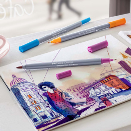 Goldfaber Aqua Dual Marker 6-set Shades of Grey i gruppen Pennor / Konstnärspennor / Illustrationsmarkers hos Pen Store (128729)