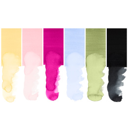 Goldfaber Aqua Dual Marker 6-set Lettering i gruppen Pennor / Konstnärspennor / Illustrationsmarkers hos Pen Store (128731)