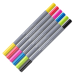 Goldfaber Aqua Dual Marker 6-set Graffiti i gruppen Pennor / Konstnärspennor / Illustrationsmarkers hos Pen Store (128732)