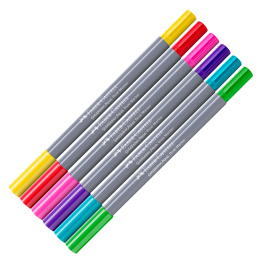 Goldfaber Aqua Dual Marker 6-set Candy shop i gruppen Pennor / Konstnärspennor / Illustrationsmarkers hos Pen Store (128735)