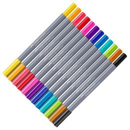 Goldfaber Aqua Dual Marker 12-set i gruppen Pennor / Konstnärspennor / Illustrationsmarkers hos Pen Store (128737)