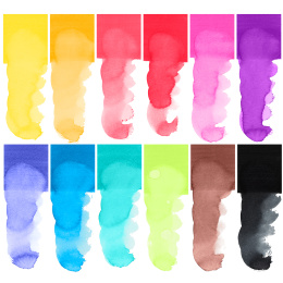 Goldfaber Aqua Dual Marker 12-set i gruppen Pennor / Konstnärspennor / Illustrationsmarkers hos Pen Store (128737)
