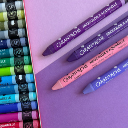 Neocolor II Aquarelle 30-set i gruppen Konstnärsmaterial / Kritor och blyerts / Pastellkritor hos Pen Store (128897)
