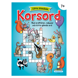 Korsord Lätta & Blandade i gruppen Kids / Barnpyssel och kreativitet / Målar- och pysselböcker hos Pen Store (128982)