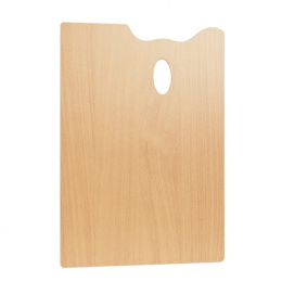 Träpalett Rektangulär 30 x 40 cm i gruppen Konstnärsmaterial / Ateljé / Paletter hos Pen Store (129182)
