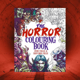 The Horror Colouring Book i gruppen Skapande & Hobby / Böcker / Målarböcker för vuxna hos Pen Store (129244)