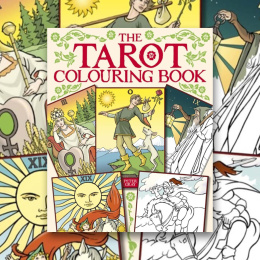 Tarot Colouring Book i gruppen Skapande & Hobby / Böcker / Målarböcker för vuxna hos Pen Store (129247)