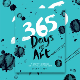 365 Days of Art i gruppen Skapande & Hobby / Böcker / Inspirationsböcker hos Pen Store (129248)