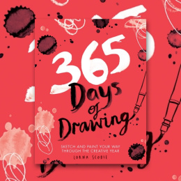 365 Days of Drawing i gruppen Skapande & Hobby / Böcker / Inspirationsböcker hos Pen Store (129253)