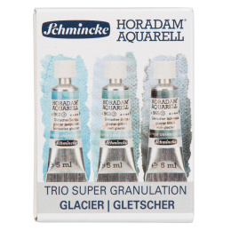 Horadam Super Granulation Set Glacier i gruppen Konstnärsmaterial / Färger / Akvarellfärg hos Pen Store (129299)