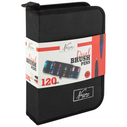 Brush Marker Dual 120-set + etui i gruppen Pennor / Konstnärspennor / Penselpennor hos Pen Store (129353)