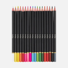Färgpennor i plåtask 18-set i gruppen Pennor / Konstnärspennor / Färgpennor hos Pen Store (129392)