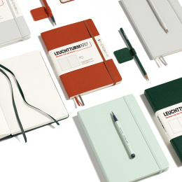 Notebook A5 Softcover Mint Green i gruppen Papper & Block / Skriva och anteckna / Anteckningsböcker hos Pen Store (129448_r)