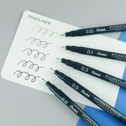 Pointliner 5-set i gruppen Pennor / Skriva / Fineliners hos Pen Store (129511)