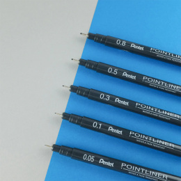 Pointliner 5-set i gruppen Pennor / Skriva / Fineliners hos Pen Store (129511)