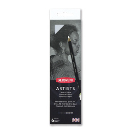 Artists Färgpennor Black & White 6-set i gruppen Pennor / Konstnärspennor / Färgpennor hos Pen Store (129583)