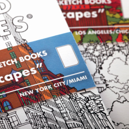 Streetscape Sketchbook Los Angeles/Chicago 2-Pack i gruppen Papper & Block / Konstnärsblock / Skissböcker hos Pen Store (129840)