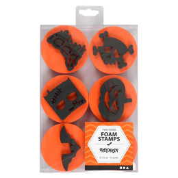 Skumstämplar Halloween 12 motiv i gruppen Skapande & Hobby / Högtider och säsong / Halloween hos Pen Store (130000)