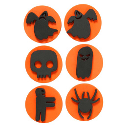 Skumstämplar Halloween 12 motiv i gruppen Skapande & Hobby / Högtider och säsong / Halloween hos Pen Store (130000)