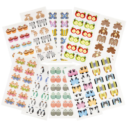 Stickers Märkflikar 20 ark i gruppen Kids / Barnpyssel och kreativitet / Stickers hos Pen Store (130010)