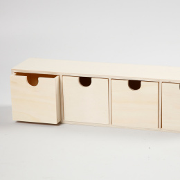 DIY Minibyrå 4 lådor i gruppen Skapande & Hobby / Organisera / Förvaringslådor hos Pen Store (130058)