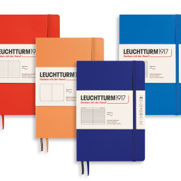 Notebook A5 Soft Cover Apricot i gruppen Papper & Block / Skriva och anteckna / Anteckningsböcker hos Pen Store (130223_r)