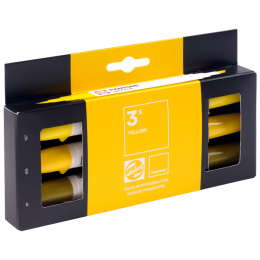 Marker 3-set Yellow i gruppen Pennor / Konstnärspennor / Illustrationsmarkers hos Pen Store (130478)