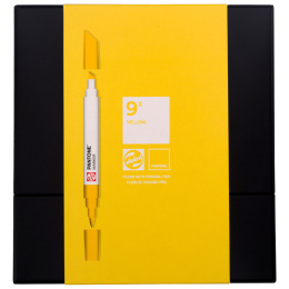 Marker 9-set Yellow i gruppen Pennor / Konstnärspennor / Illustrationsmarkers hos Pen Store (130483)